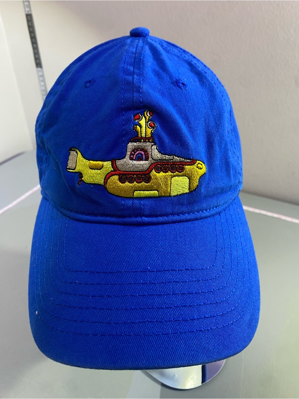 The Beatles Baseball Cap Yellow Submarine Logo Official Merch Blue Unisex Rare